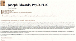 Desktop Screenshot of drjoeedwards.com